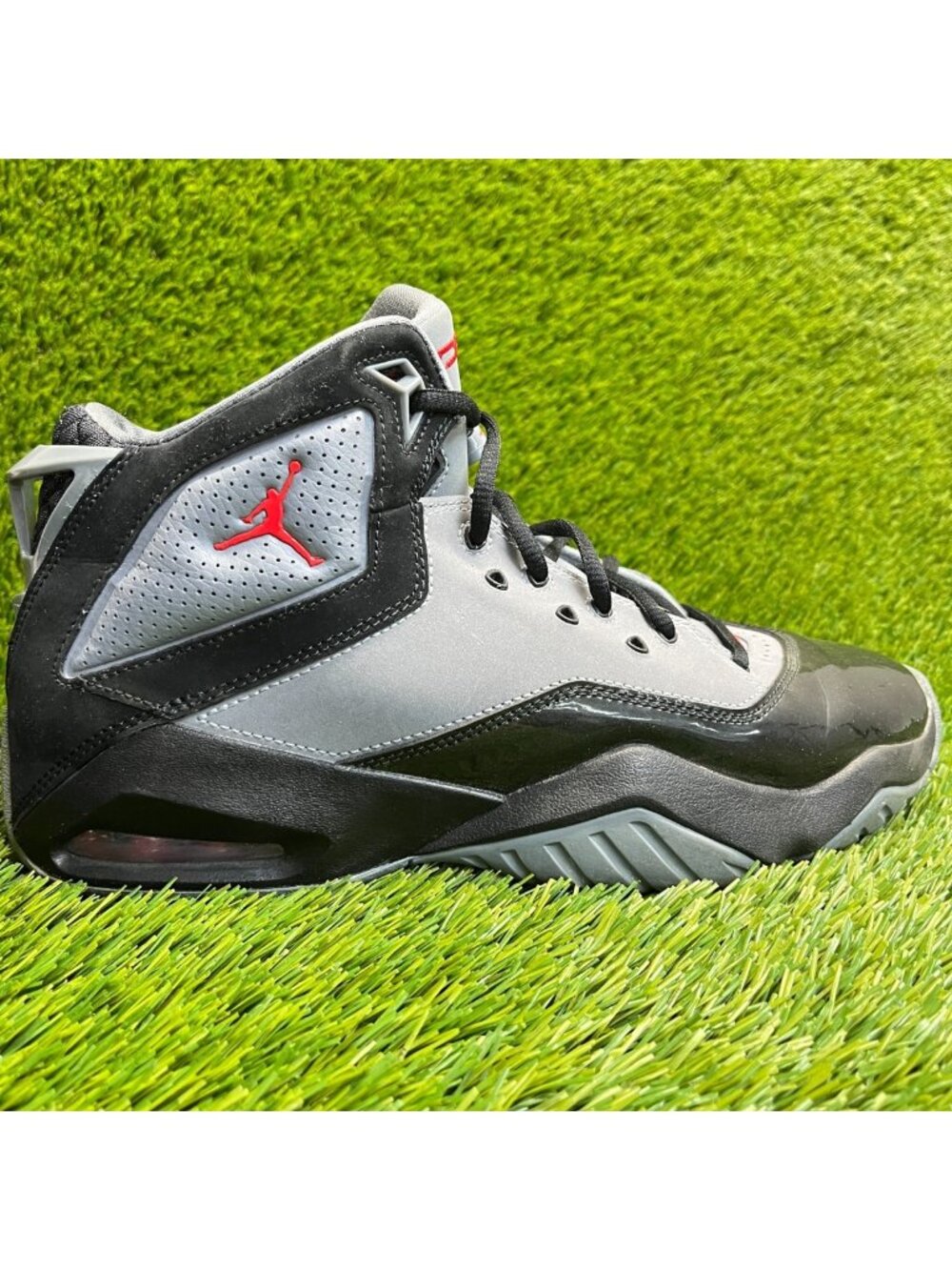 Nike Air Jordan B'Loyal Retro Mens Size 9.5 Black Gray Basketball Shoes Sneakers